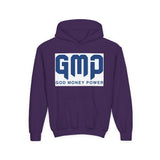 GMP “God Money Power” Youth Hoodie — Bold Faith & Motivation Pullover