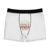 God Money Power Boxer Briefs — Men's Graphic AOP Underwear