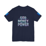 God Money Power Tee — Faith & Hustle Graphic Shirt