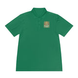 God Money Power Pyramid Polo — Men's Spiritual Graphic Sport Polo