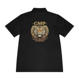 GMP Tiger Crest Polo — God Money Power Chest & Back Logo