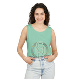 GMP Monogram Tank Top — Gold Metallic Circle Logo