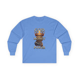 Long Sleeve Tee — GOD MONEY POWER Graphic Shirt