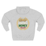 GMP God Money Power Hoodie — Retro Laurel Crest Graphic Hoodie