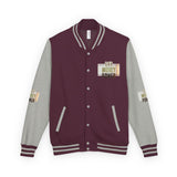 Letterman Jacket — 'God Money Power' Retro Varsity Jacket