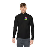 Quarter-Zip Pullover — "GMP God Money Power" Colorful Graphic