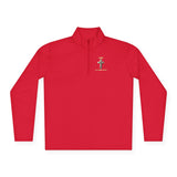 Quarter-Zip Pullover — GMP (God Money Power) Cross Graphic