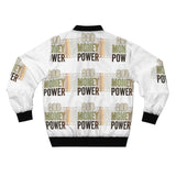 God Money Power Bomber Jacket — Graphic Men's AOP Streetwear