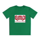 Youth Tee — GMP (God Money Power) Red Logo