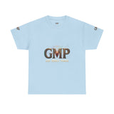 GMP "God Manly Power" Graphic Tee — Bold Logo Cotton Shirt