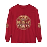 God Money Power Long Sleeve T-Shirt