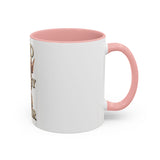 Coffee Mug — "God Money Power" Crown & Gauntlet Accent Ceramic Mug (11/15oz)