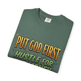 Put God First Hustle For The Money T-Shirt