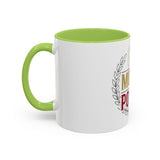 God Money Power Accent Coffee Mug — Inspirational Faith & Success Ceramic Mug (11/15oz)