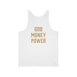God Money Power Tank Top — Faith & Hustle Graphic Vest