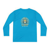 Youth Long Sleeve Tee — Gold Lion 'GMP' Athletic Team Shirt