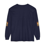 Long Sleeve T‑Shirt — "God Money Power" Pyramid Graphic