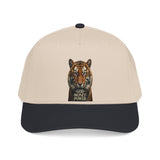 Tiger Face Cap — 'Gold Money Power' Embroidered Baseball Hat