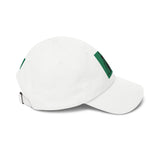 Embroidered Virgin Mary Dad Cap — Green Square Religious Baseball Hat