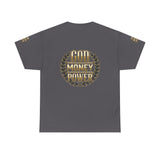 God Money Power Tee — Inspirational Faith & Success Graphic T-Shirt