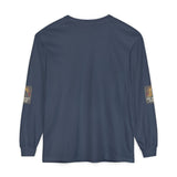 Long Sleeve T-Shirt — 'God Money Power' Pyramid Graphic