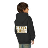 GMP 'God Money Power' Youth Hoodie — Gold Faith & Wealth Logo
