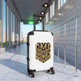 Suitcase — 'GMP Good Money Power' Graphic Carry-On Luggage