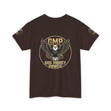 GMP Bald Eagle Graphic Tee — "God Money Power" Patriotic Shirt