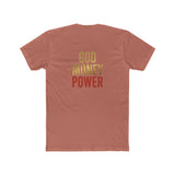 God Money Power Tee — Retro Palm Jesus Graphic T-Shirt