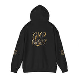 God Money Power (GMP) Hoodie – Inspirational Gold Script Pullover