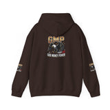 GMP Eagle Hoodie — "God Money Power" Patriotic Graphic Sweatshirt