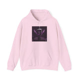 Angel Of Death Hoodie — Purple Gothic Angel Graphic Sweatshirt