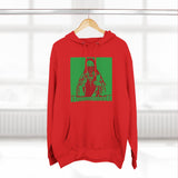 Jesus 'Keep Moving Forward' Hoodie — Retro Red & Green Graphic Pullover