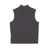 God Money Power- Men's Soft Shell Vest — Small American Flag Patch Chest