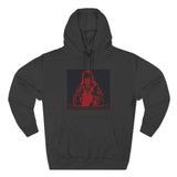 Red Devil Graphic Hoodie — Vintage Occult Illustration Sweatshirt