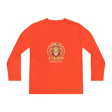 Youth Long Sleeve Tee — Gold Lion 'GMP' Athletic Team Shirt