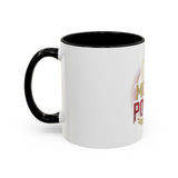 God Money Power Accent Coffee Mug — Motivational Faith & Wealth Design (11/15 oz)