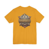 God Money Power Graphic Tee