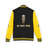 GMF Letterman Jacket — "God • Money • Power" Varsity Jacket