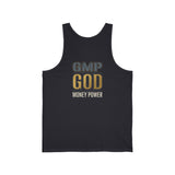 GMP GOD Money Power Tank Top — Motivational Gold Graphic Tank
