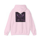 Angel Of Death Hoodie — Purple Gothic Angel Graphic Sweatshirt
