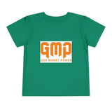 Toddler Tee — GMP (God Money Power) Orange Logo