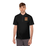 GMP God Money Power Graphic Polo Shirt – Retro Motivational Men's Sport Polo