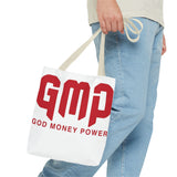 Tote Bag — GMP (God Money Power) Bold Red Logo Tote