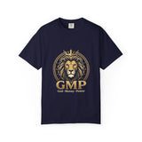 Lion Crest T-Shirt — GMP Gold Emblem Graphic Tee