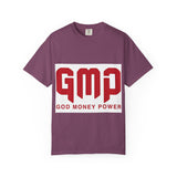 T-Shirt — GMP Bold Logo “God Money Power” Graphic Tee