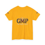 GMP "God Manly Power" Graphic Tee — Bold Logo Cotton Shirt