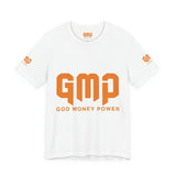 GMP "God Money Power" Graphic Tee — Bold Faith & Hustle Shirt