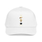 Vertical Wildlife Icons Mid-Profile Baseball Cap — Nature Lover Trucker Hat