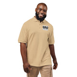 GMP God Money Power Logo Embroidered Polo Shirt